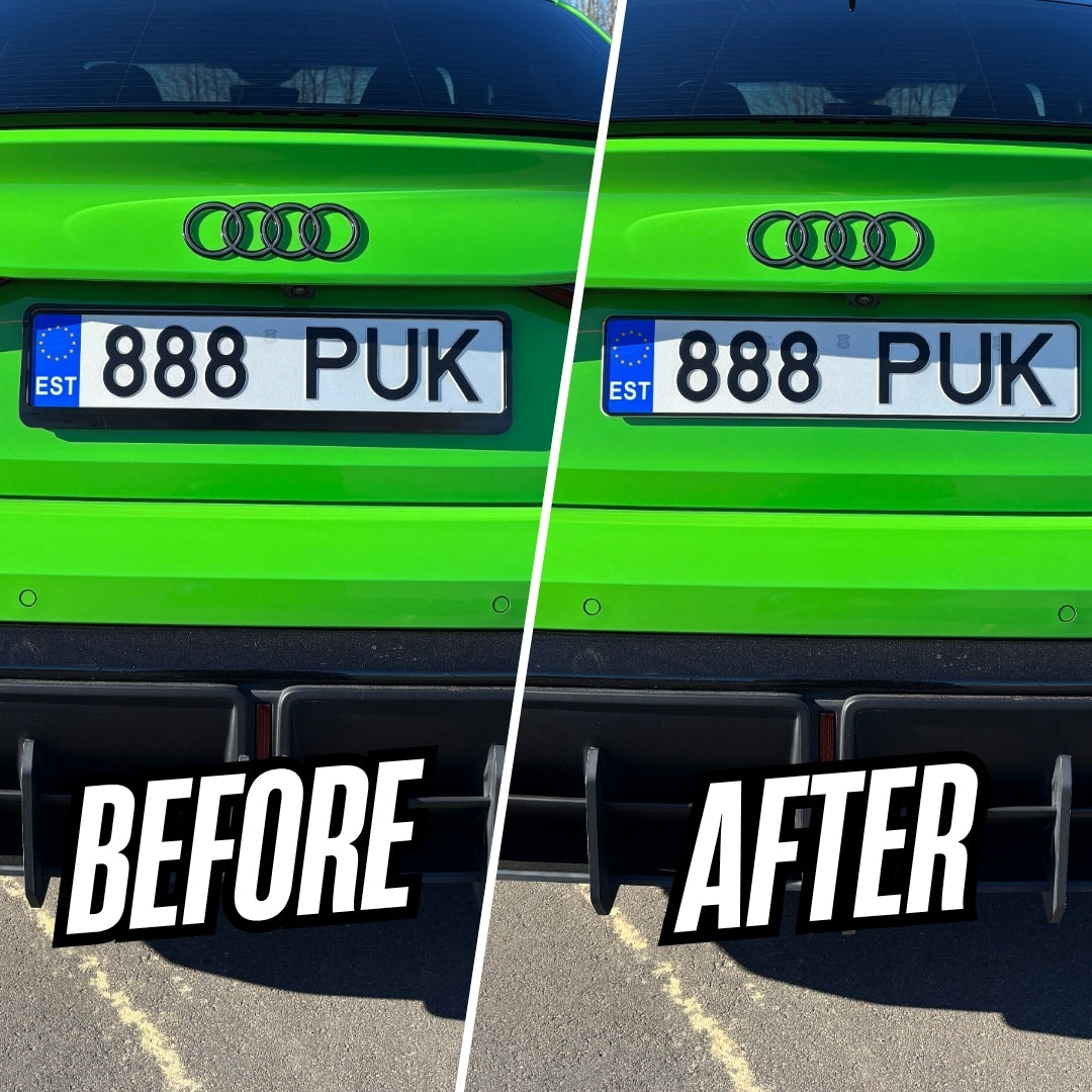 magnetiline raamita numbrimärgi alus